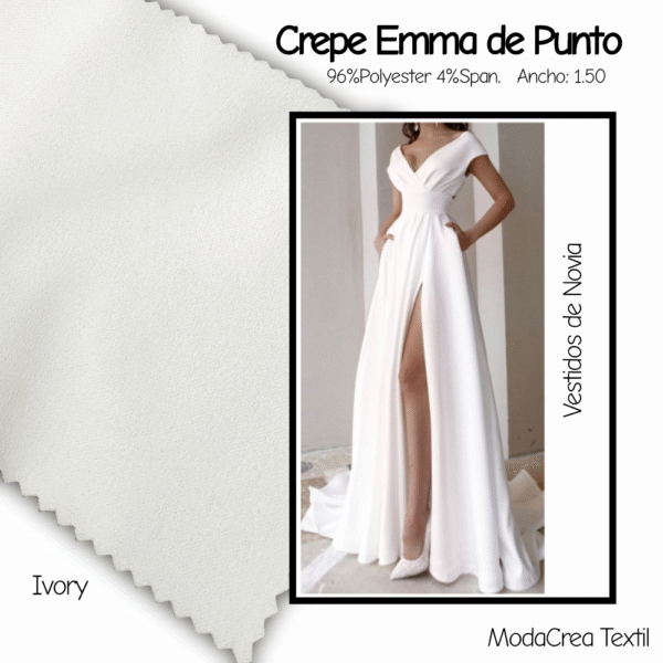 Crepe Emma Liso - Imagen 3