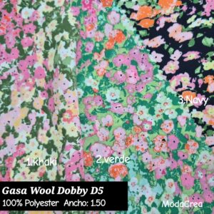 Gasa Wool dobby