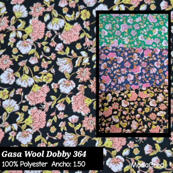 Gasa wool dobby