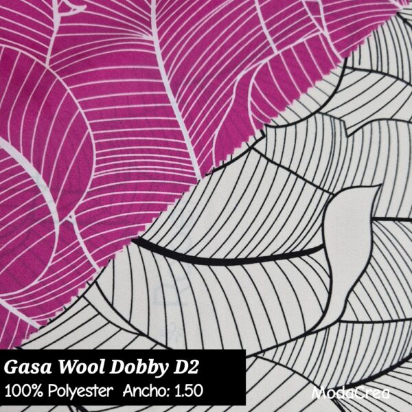 Gasa Wool dobby