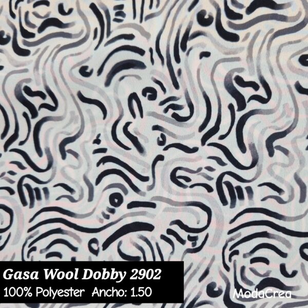 Gasa Wool Dobby - Imagen 2