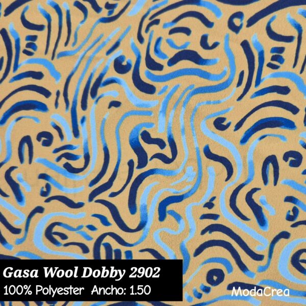 Gasa Wool Dobby - Imagen 3