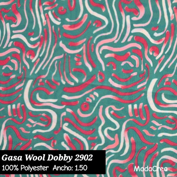 Gasa Wool Dobby - Imagen 4