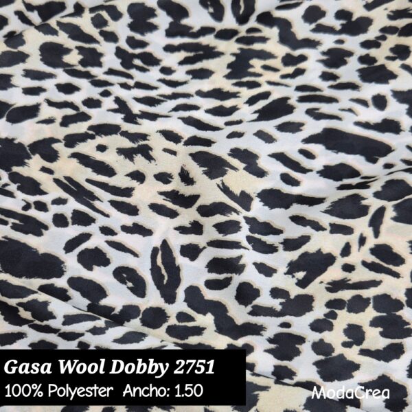 Gasa Wool Dobby - Imagen 2