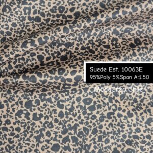Gamusa Suede Estampado